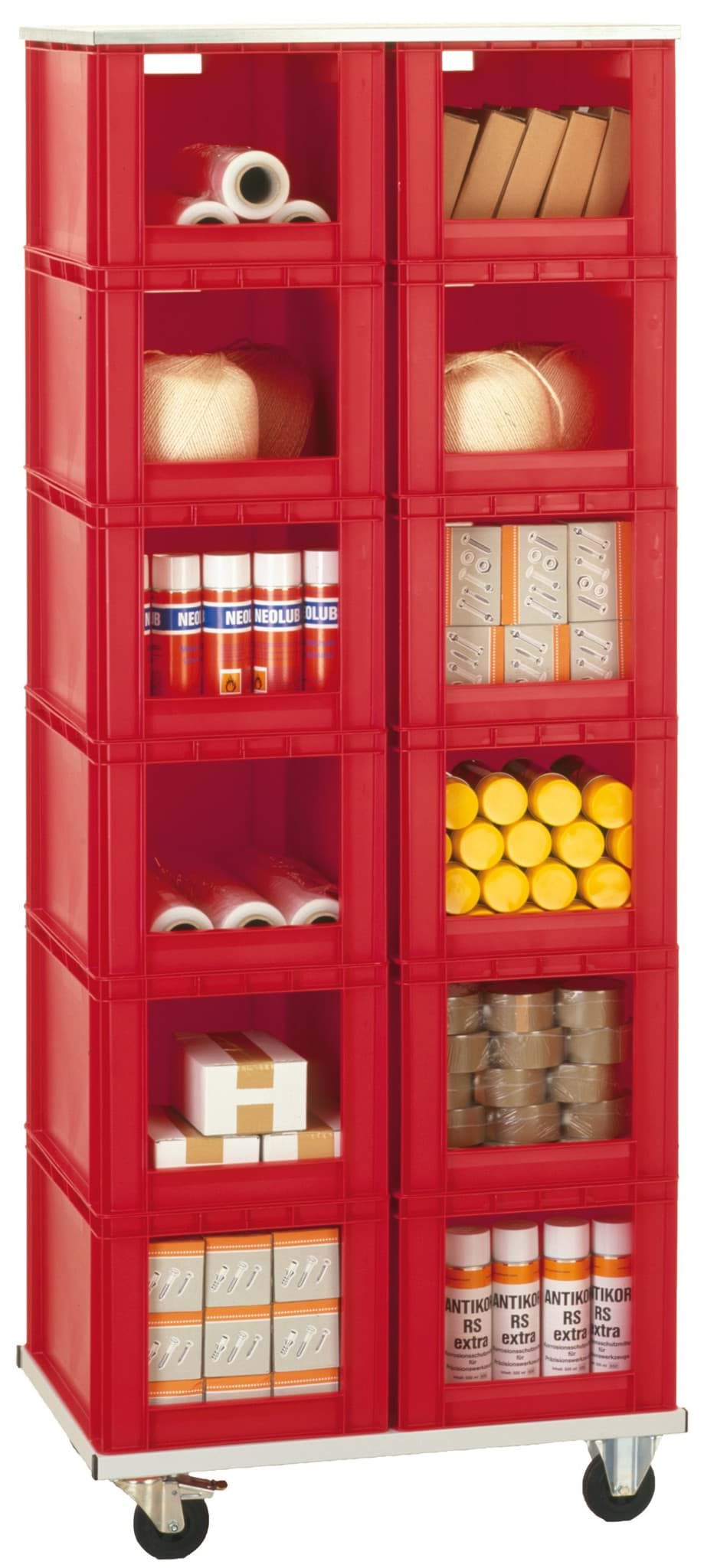 Transport-Stapelkasten-Regal TK 12-0/R