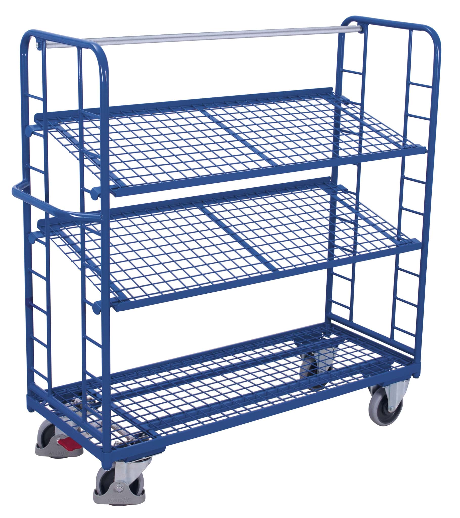 Etagenwagen, 3 Ebenen 1510 x 550 x 1535 mm BxTxH