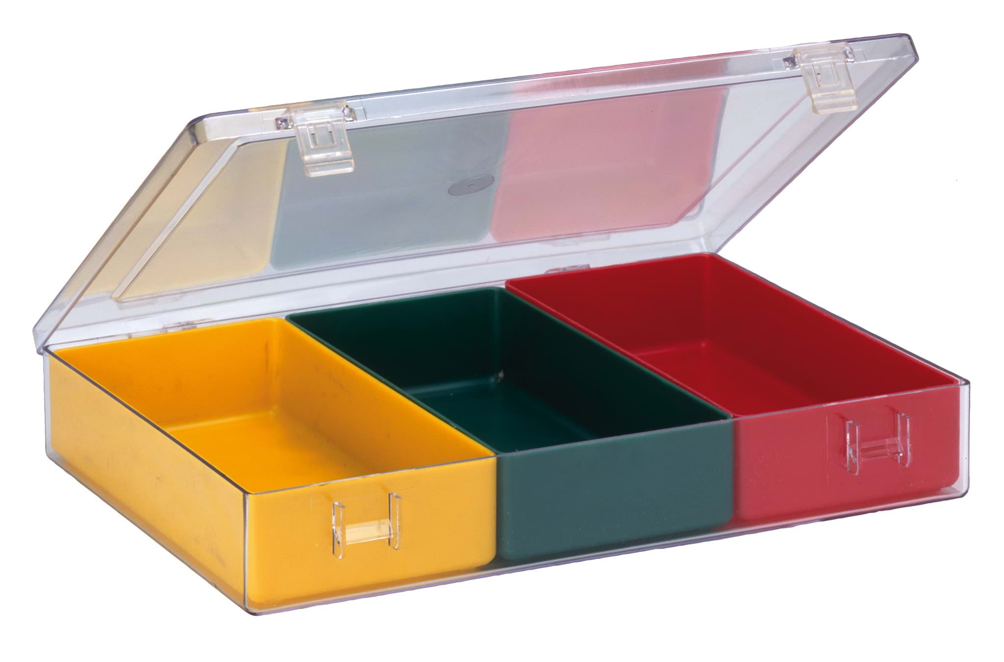 Sortimentskasten mit glasklarem Deckel 4.11