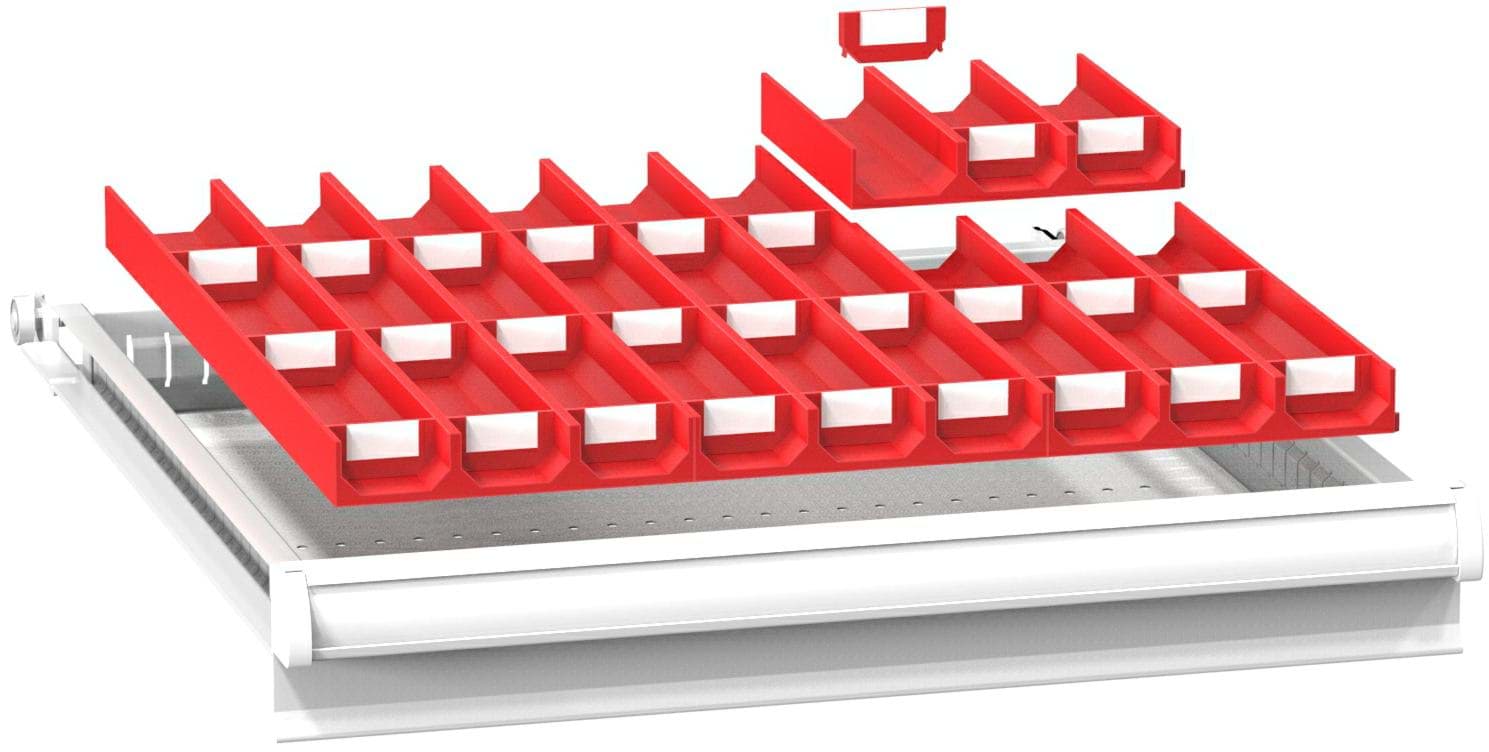 Mulden PU3 für Schubladenschrank 1343x780 mm BxT