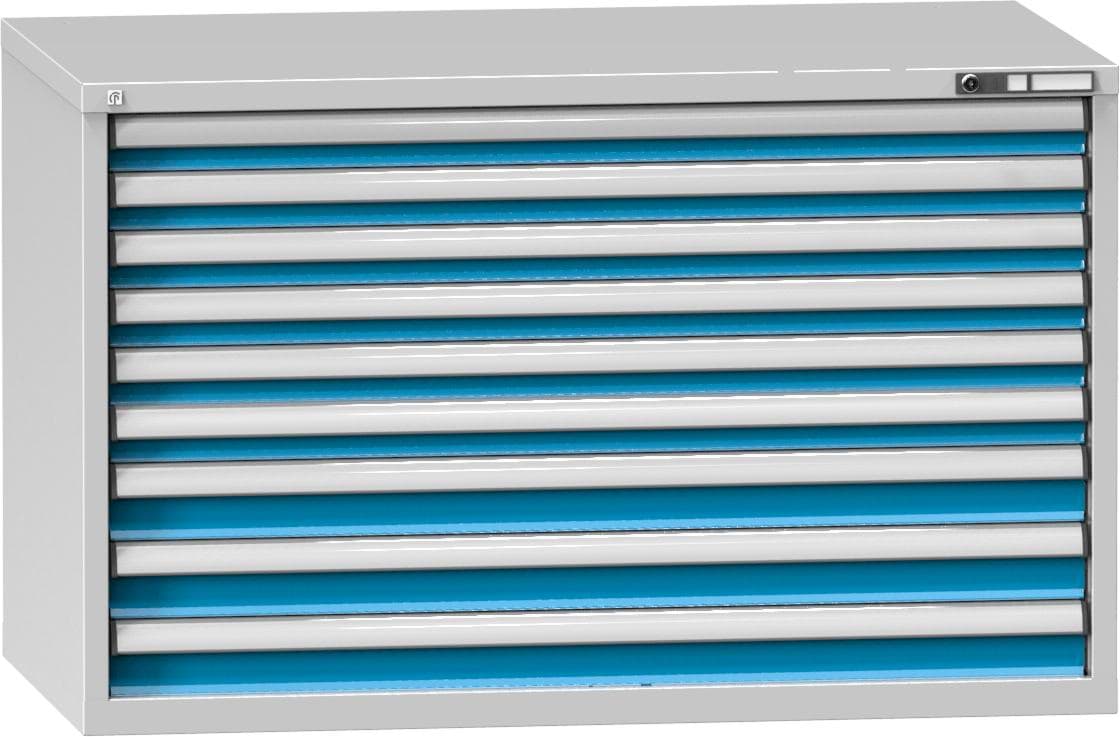 Schubladenschrank, 9 Schubladen, 840x1343x780 mm HxBxT