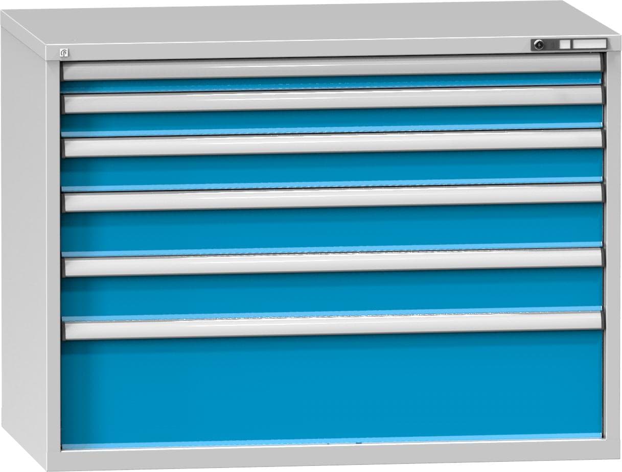 Schubladenschrank, 6 Schubladen, 990x1343x780 mm HxBxT