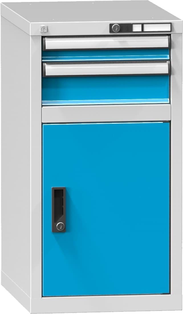 Schubladenschrank, 2 Schubladen, 840x442x630 mm HxBxT