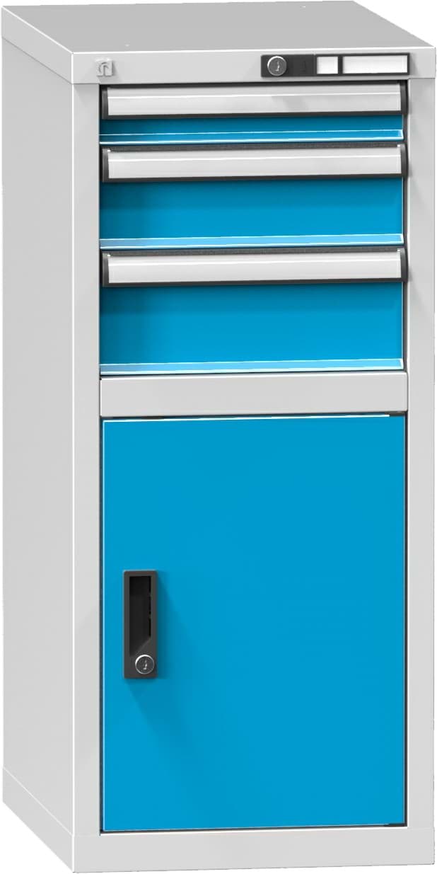 Schubladenschrank, 3 Schubladen, 990x442x630 mm HxBxT