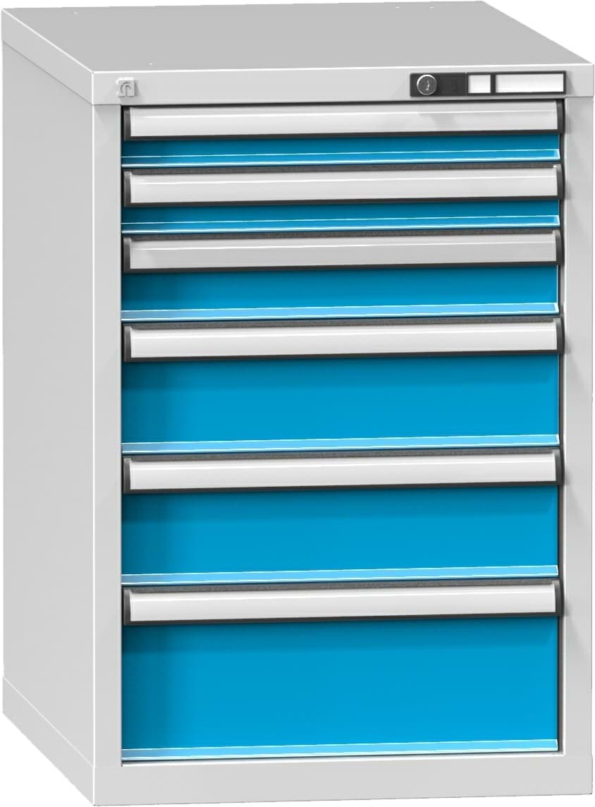 Schubladenschrank, 6 x Schublade, 840x578x780 mm HxBxT