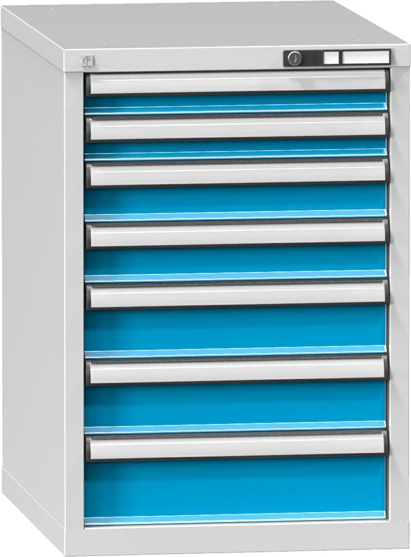 Schubladenschrank, 7 x Schublade, 840x578x780 mm HxBxT