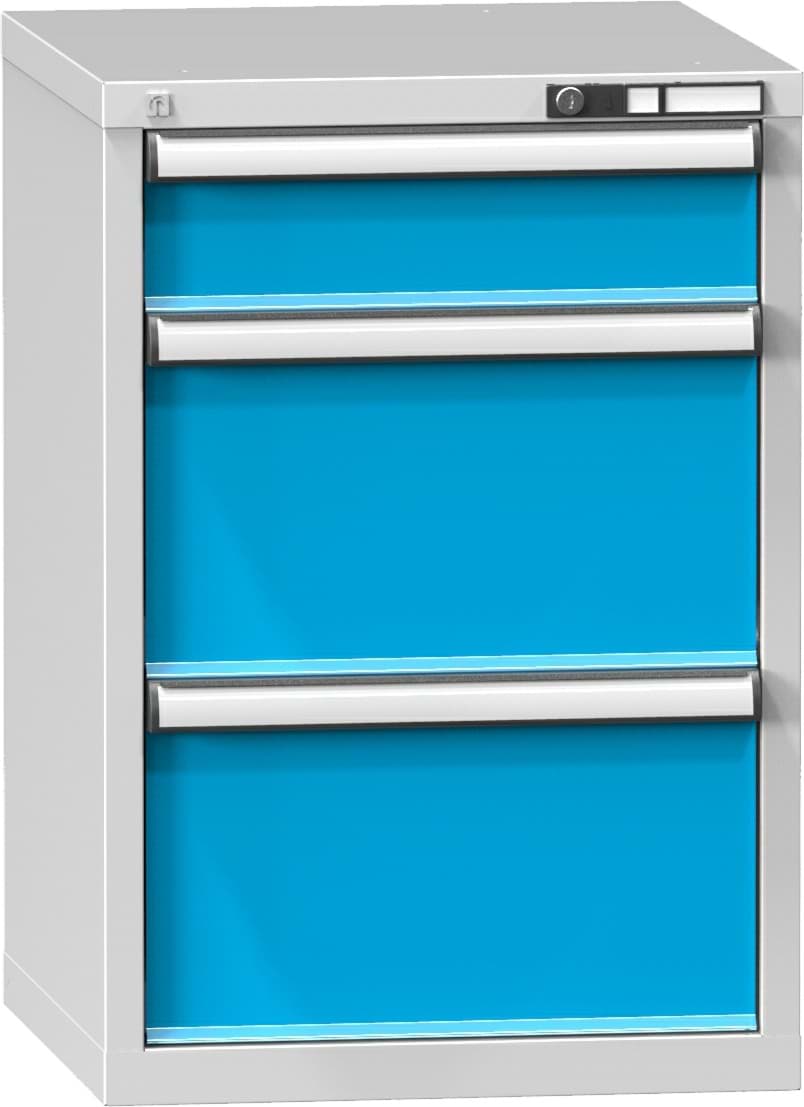 Schubladenschrank, 3 x Schublade, 840x578x630 mm HxBxT