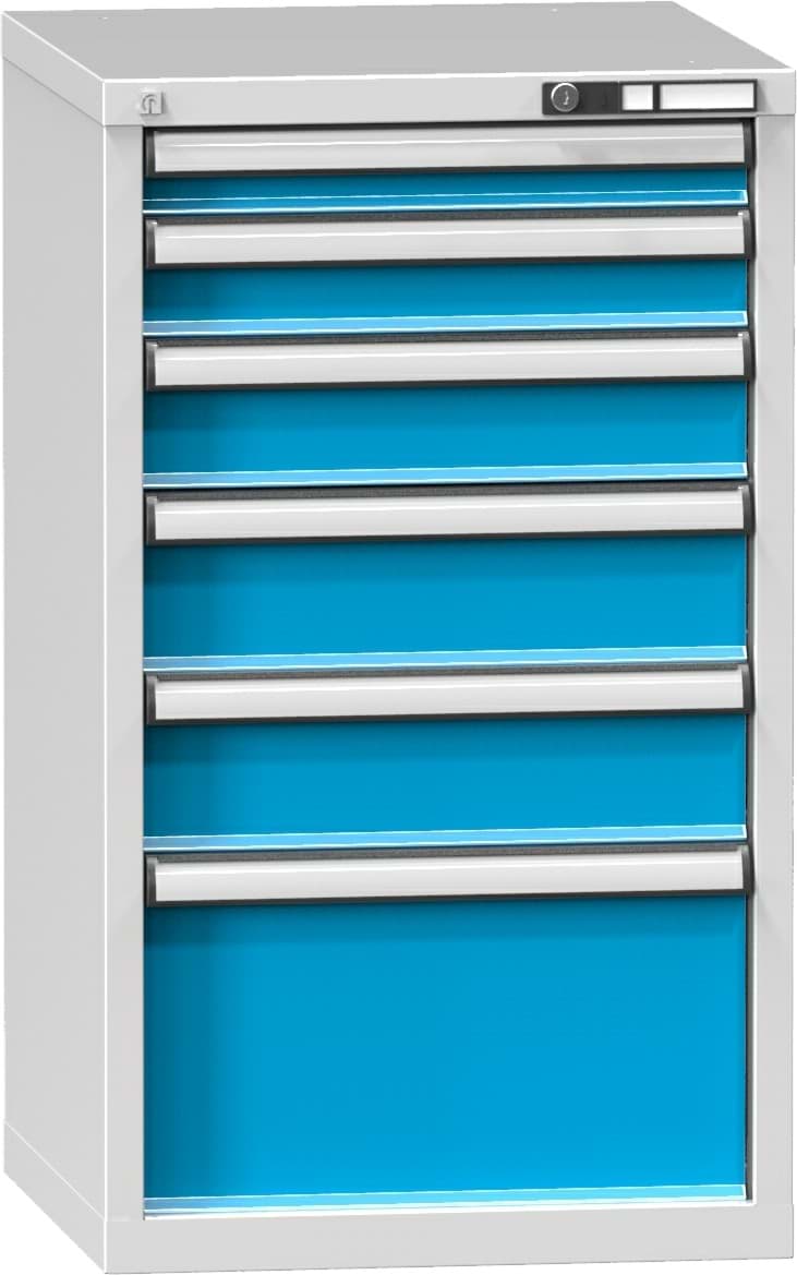 Schubladenschrank, 6 x Schublade, 990x578x630 mm HxBxT