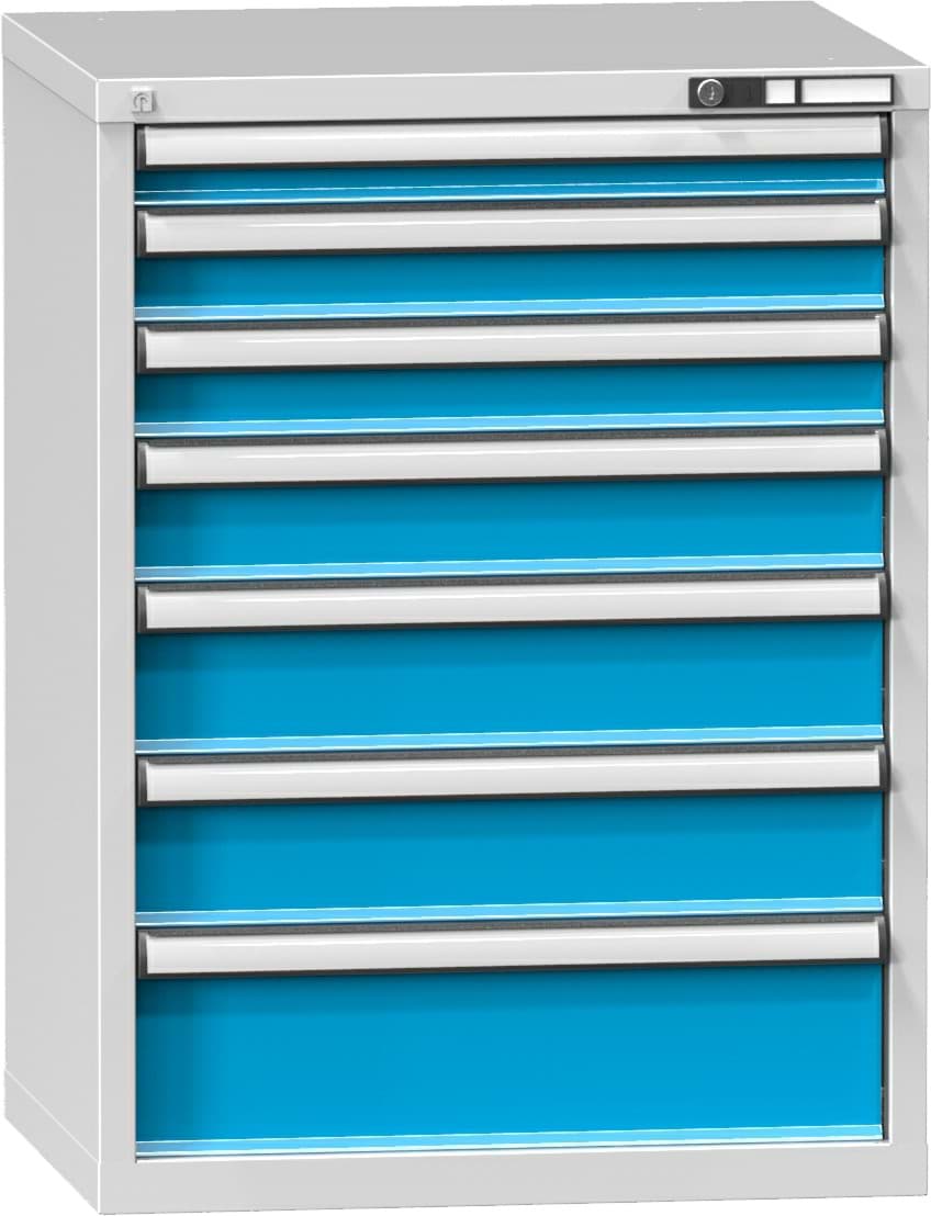 Schubladenschrank, 7 x Schublade, 990x731x630 mm HxBxT