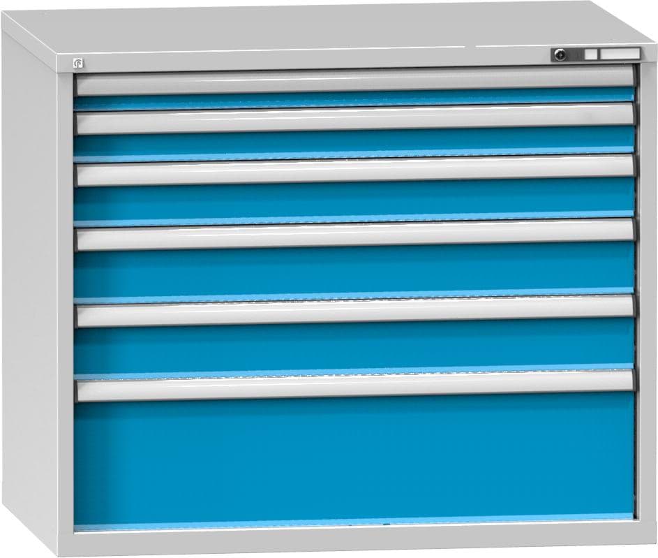 Schubladenschrank, 6 Schubladen, 990x1190x780 mm HxBxT