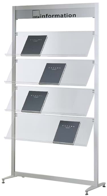 Prospektständer 1800x545x350 mm HxBxT