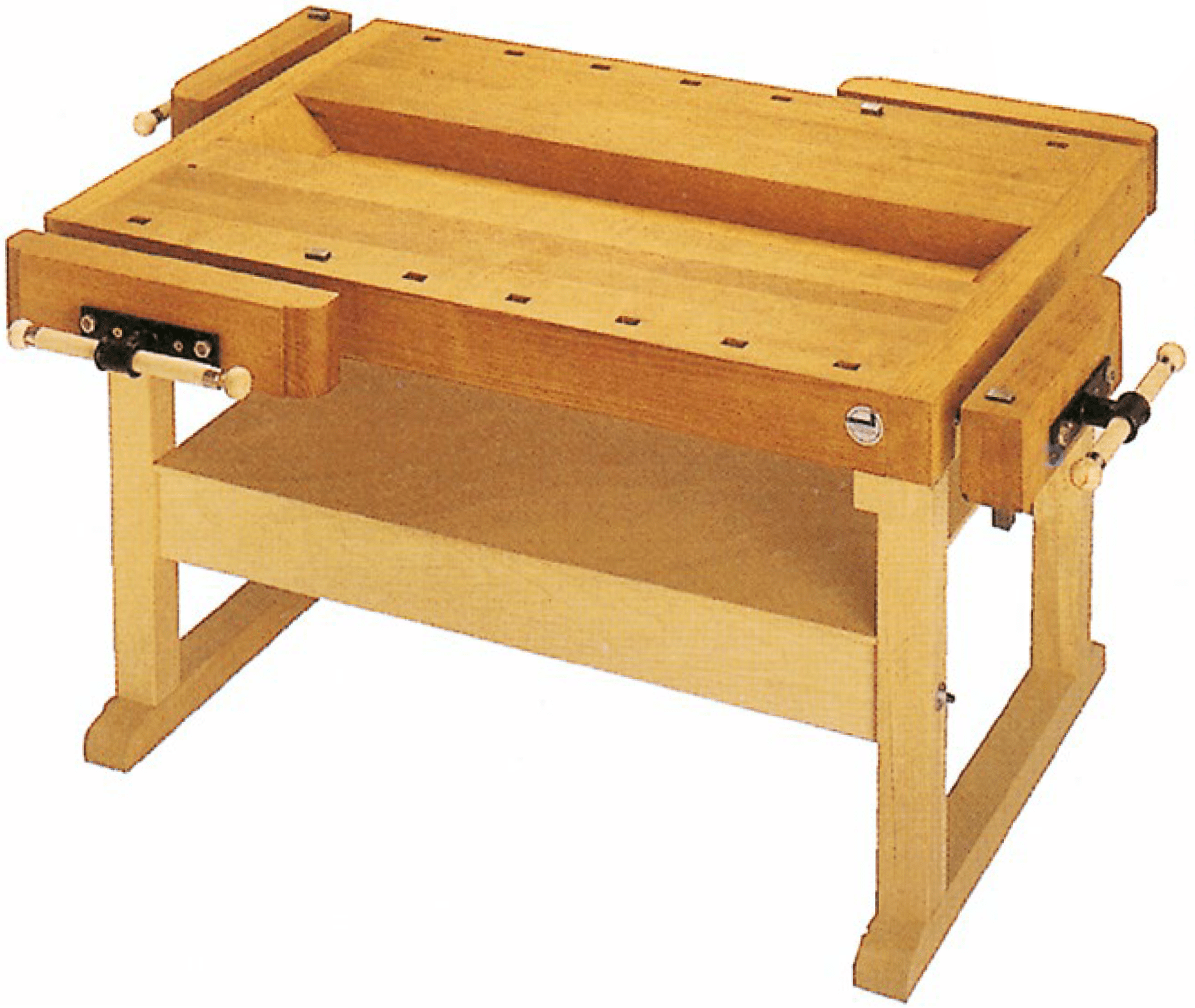 Hobelbank Kindergarten Quattro Junior, 1250x800x750 mm LxTxH