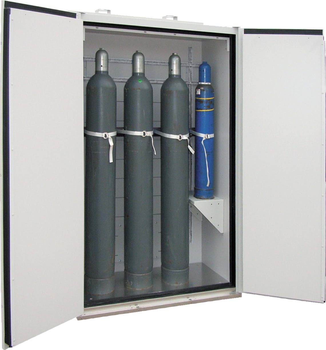 Schrank für Druckflaschen, Breite 900 mm, SiZ G30/900