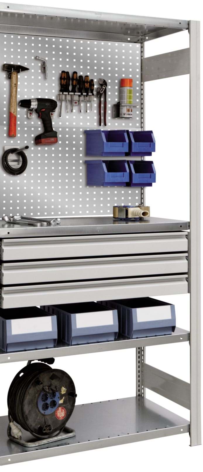 Modul 3, Anbaufeld 2000x1005x500 mm HxLxT