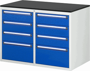 Bild von Schubladenschrank Modell LL5.3.3, B 1145xT 650xH 820 mm