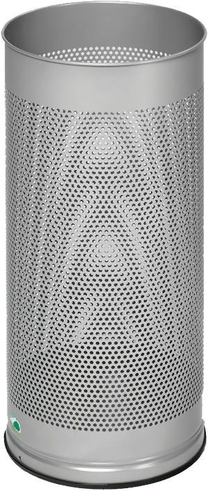 Bild von Schirmständer gelocht, silber