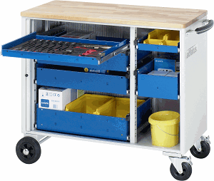 Bild von Werkzeugwagen, B 1025 x T 520 x H 890 mm