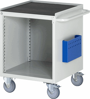 Bild von Montagewagen Modell L3, B 580 x T 650 x H 795 mm, Metall-Top 25 mm mit Anti-Rutsch-Matte