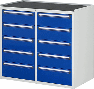 Bild von Schubladenschrank Modell LL7.5.5, B 1145xT 650xH 1035 mm