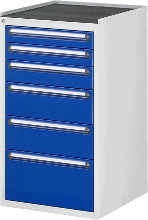 Bild von Schubladenschrank Modell L7.7, B 580xT 650xH 1035 mm