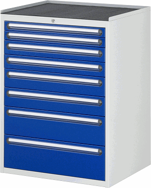 Bild von Schubladenschrank Modell XL7.11, B 770xT 650xH 1035 mm