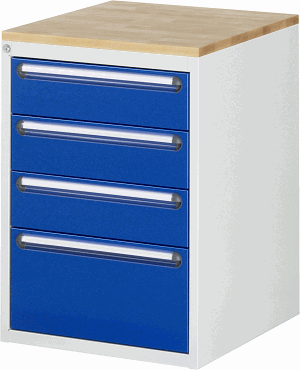 Bild von Schubladenschrank Modell L5.3, B 580xT 650xH 825 mm