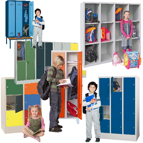 Bild für Kategorie Kindergarten-/Schulschränke