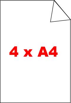 Bild für Kategorie 4 x DIN A4