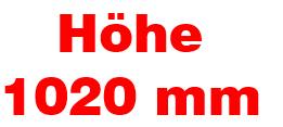 Bild für Kategorie Höhe 1020 mm