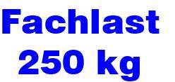 Bild für Kategorie Fachlast 250 kg