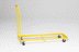 Bild von Transportwagen gelb für 4 Werstoffsammler 76 Liter