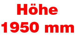 Bild für Kategorie Höhe 1950 mm