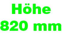 Bild für Kategorie Höhe 820 mm