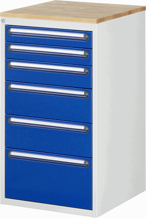 Bild von Schubladenschrank Modell L7.7, B 580xT 650xH 1035 mm