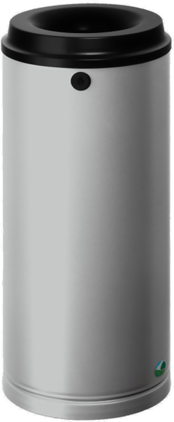 Bild von Wandabfallbehälter 24 Liter in silber