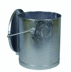 Bild von Mülleimer 40 Liter, mit übergreifendem Gleitdeckel
