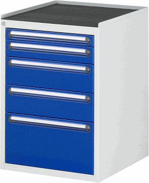 Bild von Schubladenschrank Modell L5.2, B 580xT 650xH 825 mm