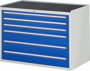 Bild von Schubladenschrank Modell XXL5.9, B 1145xT 650xH 825 mm