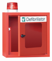 Bild von Hängeschränke für Defibrillatoren, 490x400x220mm HxBxT