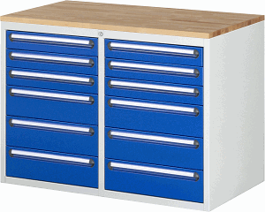 Bild von Schubladenschrank Modell LL5.9.9, B 1145xT 650xH 825 mm