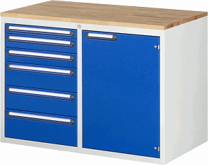 Bild von Schubladenschrank Modell LL5.24.12, B 1145xT 650xH 825 mm