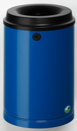 Bild von Wandabfallbehälter 15 Liter in RAL 5010 enzianblau
