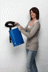 Bild von Wandabfallbehälter 15 Liter in RAL 5010 enzianblau
