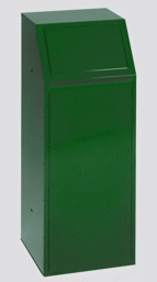 Bild von Wertstoffsammler grün RAL 6001 für 110 Liter Säcke
