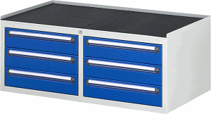 Bild von Schubladenschrank Modell LL2.3.3, B 1145xT 650xH 465 mm