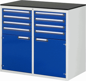 Bild von Schubladenschrank Modell LL7.3.3, B 1145xT 650xH 1030 mm