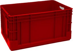 Bild von Lagerbehälter 60 Liter rot