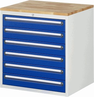 Bild von Schubladenschrank Modell XL5.16, B 770xT 650xH 825 mm